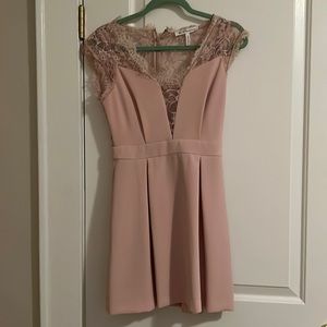 BCBG lace skater dress